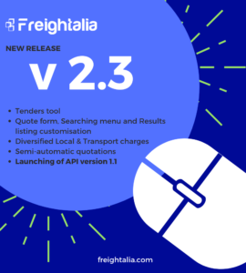 Version 2.3 Freightalia