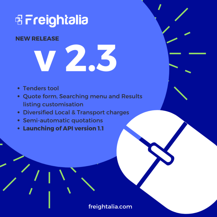 Version 2.3 Freightalia